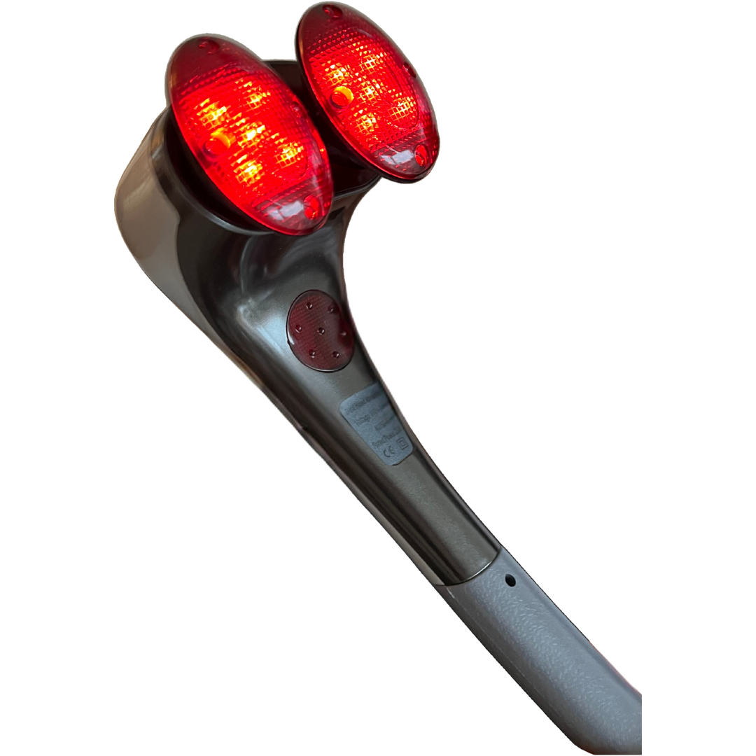 ThermaRelief håndholdt shiatsu-massageapparat med infrarød varme