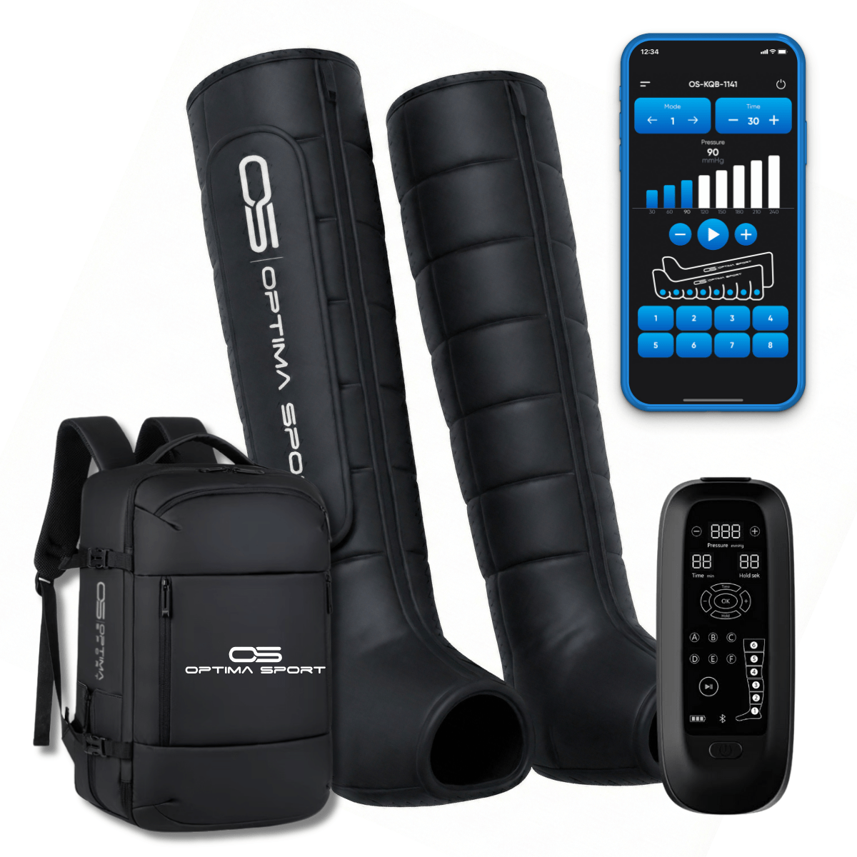 Recovery Boots K6 Battery Gen2 kompressionsstøvler til restitution