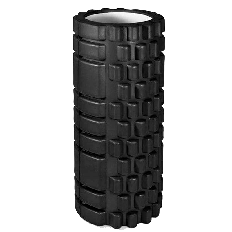 Sportsbuddy foam roller i sort skum til generel selvmassage